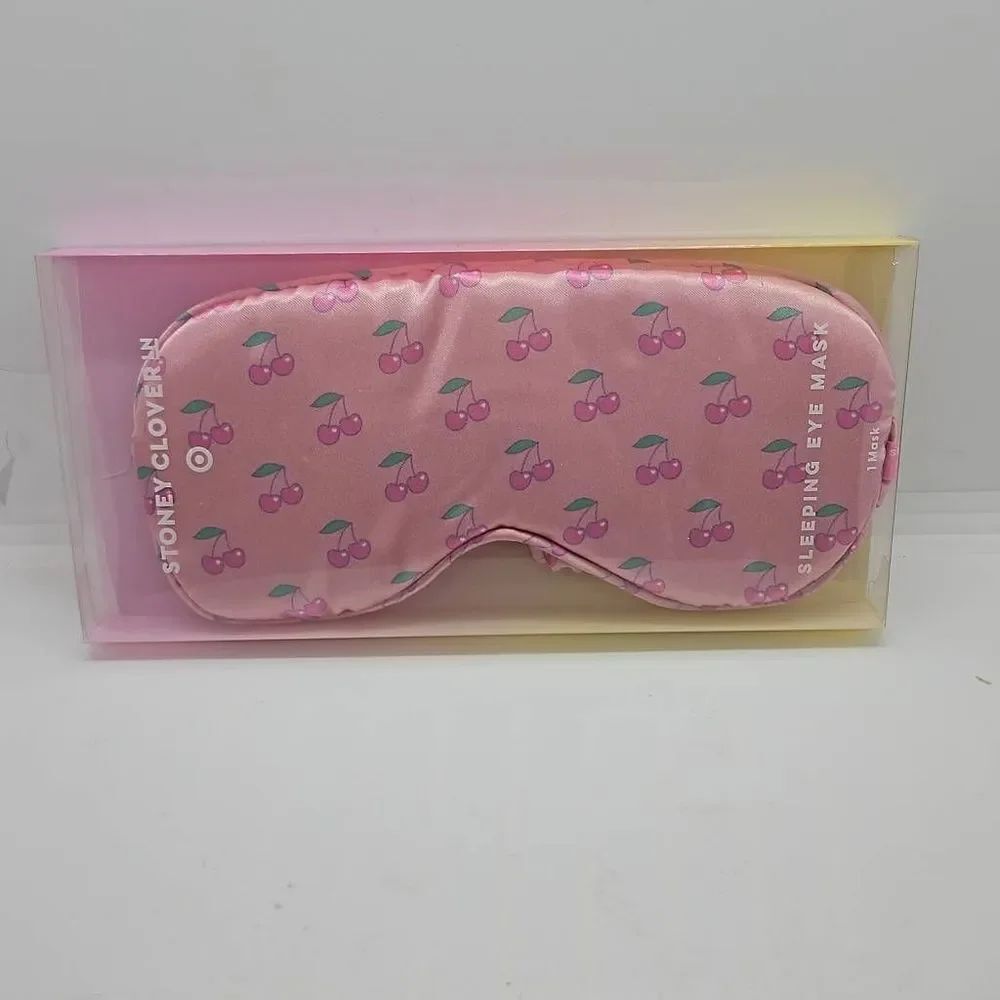 Sleeping Eye Mask Stoney Clover Lane x Target Pink Cherries 🍒